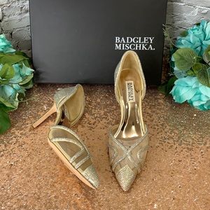 Badgley Mischka Collection Haze Pointed Toe Pump, Size 6.5 M -